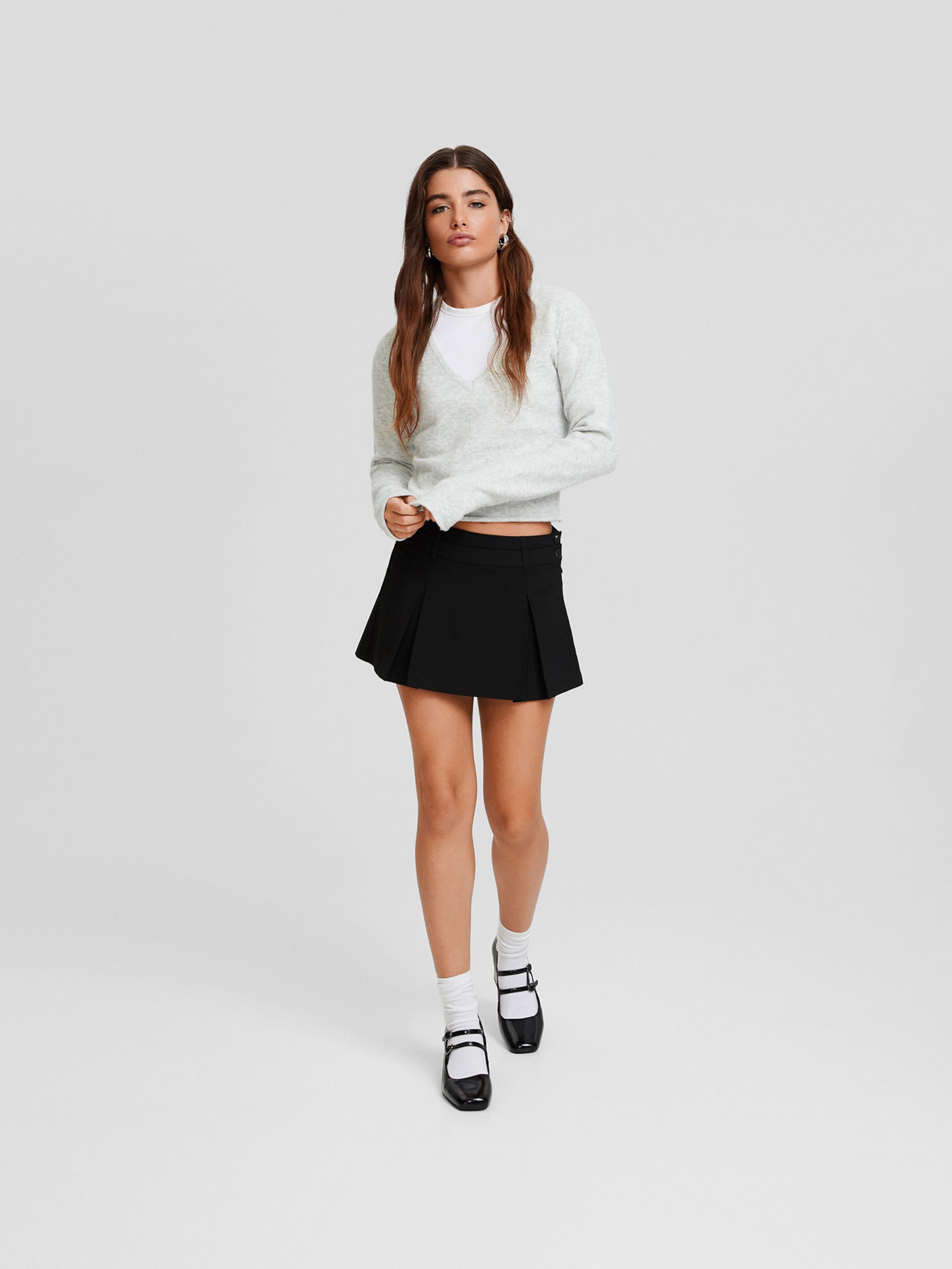 Completo gonna e top bershka deals