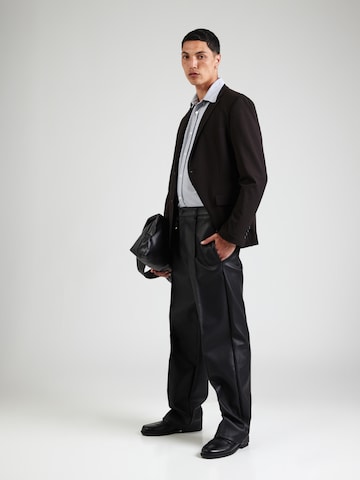 BOSS Slim Fit Риза 'H-ROAN-BD-E-C1-253' в синьо
