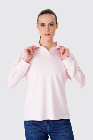 UNIQVIBE Shirt in Roze