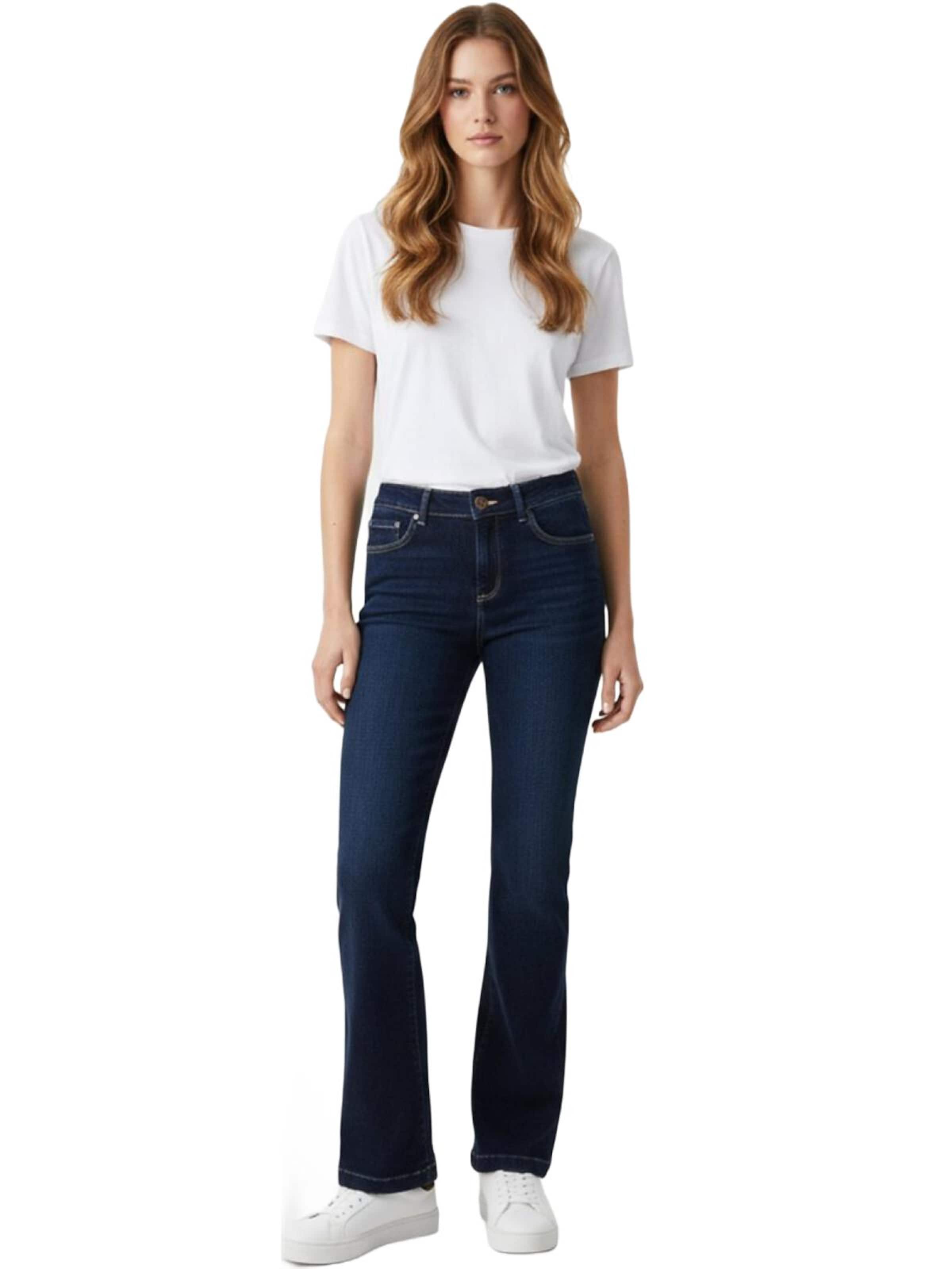 LTB Jeans Flared Jeans 'Fallon 400' in Blauw