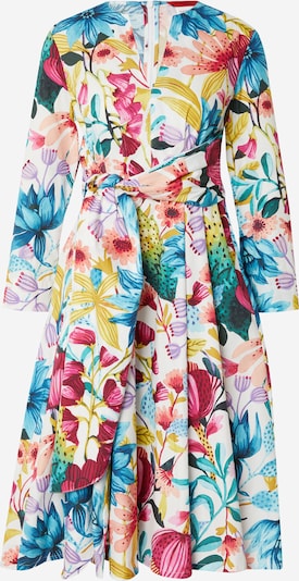 MAX&Co. Kleid 'DISCO' in azur / senf / pink / weiß, Produktansicht