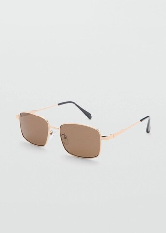 MANGO MAN Sunglasses 'Charlie' in Gold: front
