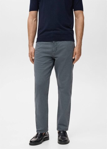 MANGO MAN Tapered Jeans 'Ben' in Grau: Vorderseite
