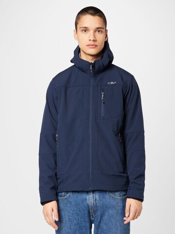 CMP Outdoorjas in Blauw: voorkant