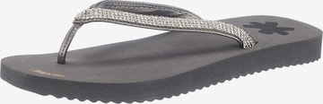 FLIP*FLOP T-Bar Sandals in Grey: front