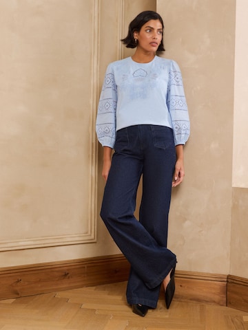 Camicia da donna di love & roses in blu