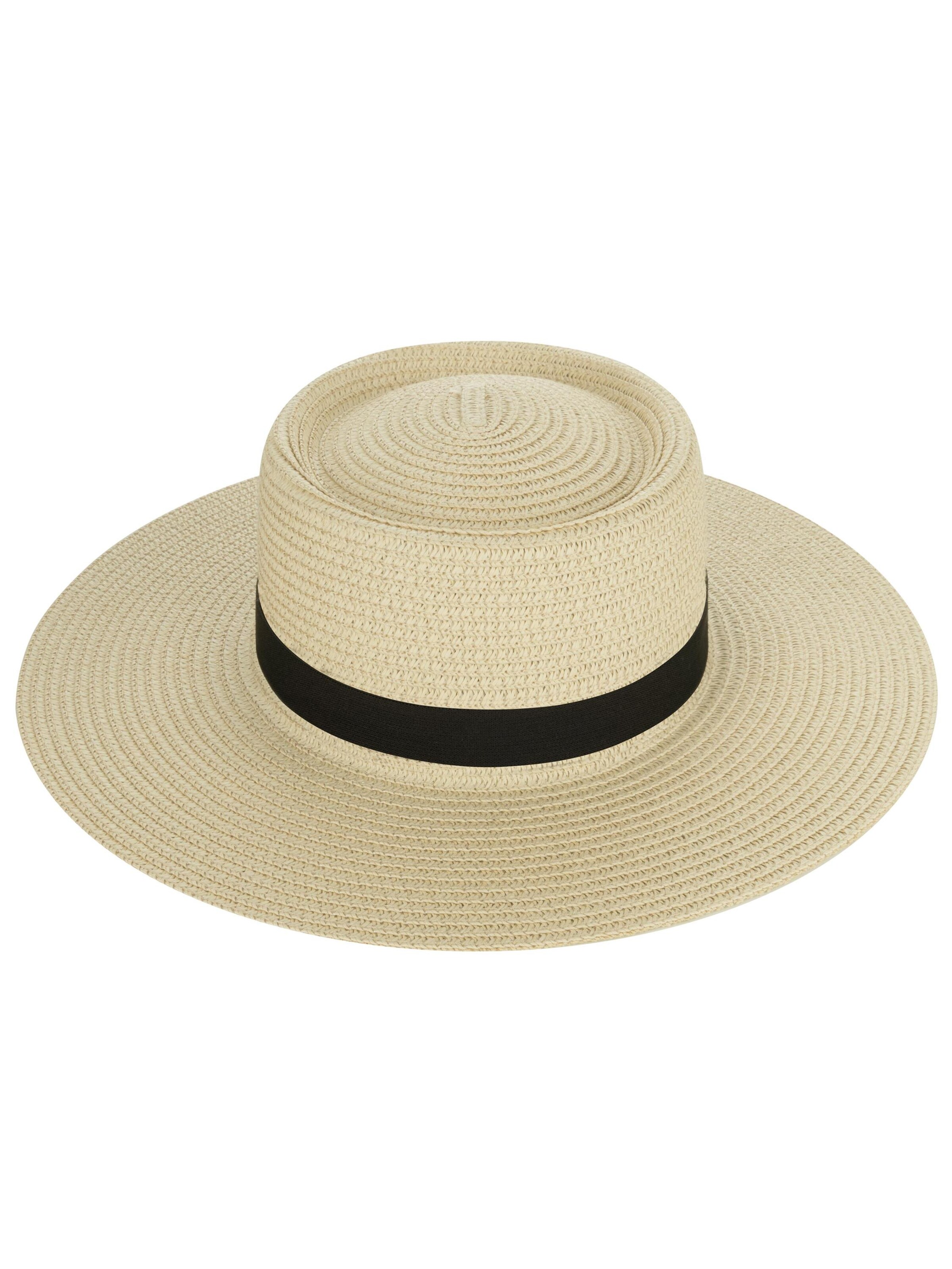 Janice Hoed 'Cancun' in Beige: voorkant