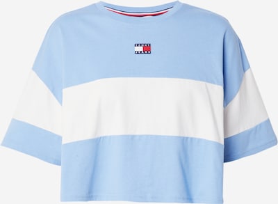 Tommy Jeans Tričko - námornícka modrá / svetlomodrá / červená / biela, Produkt