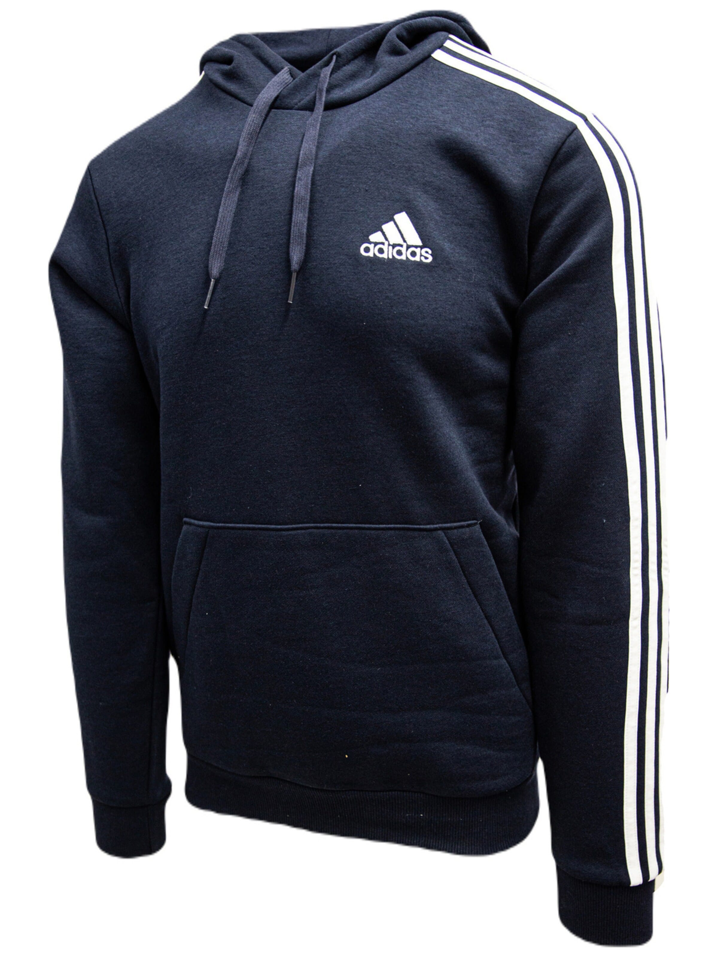 ADIDAS Sweatvest 'adidas Essentials Fleece 3-Stripes' in Blauw