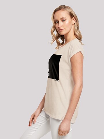 T-shirt 'SELF CARE' F4NT4STIC en beige