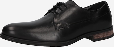 JACK & JONES Kurpes ar šņorēm, krāsa - melns, Preces skats