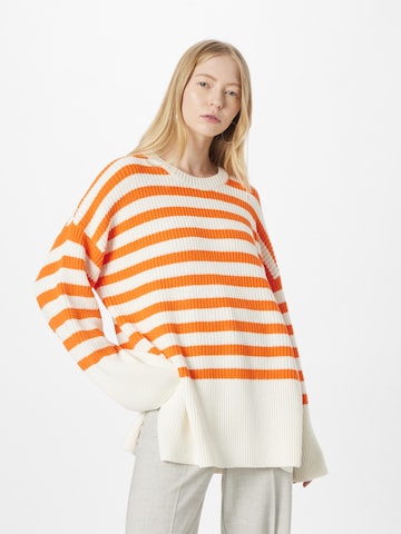 mbym - Pullover 'Rosso' em branco: frente