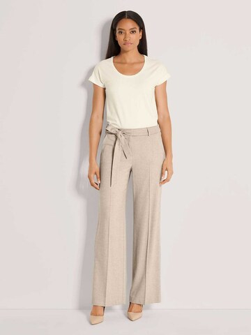 MADELEINE Wide leg Trousers in Beige