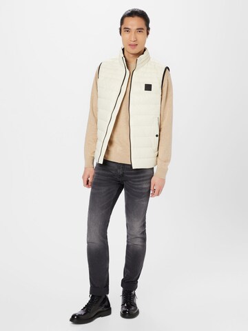 Gilet 'Odeno' BOSS Orange en beige