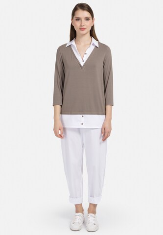 HELMIDGE Blouse in Beige: front