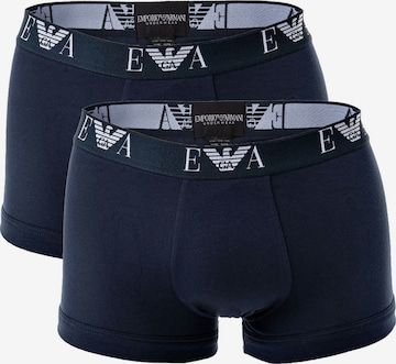 Boxer di Emporio Armani in blu: frontale