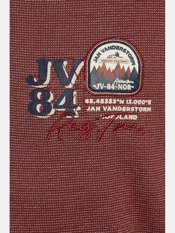 Jan Vanderstorm Sweatshirt ' Birkir ' in Red