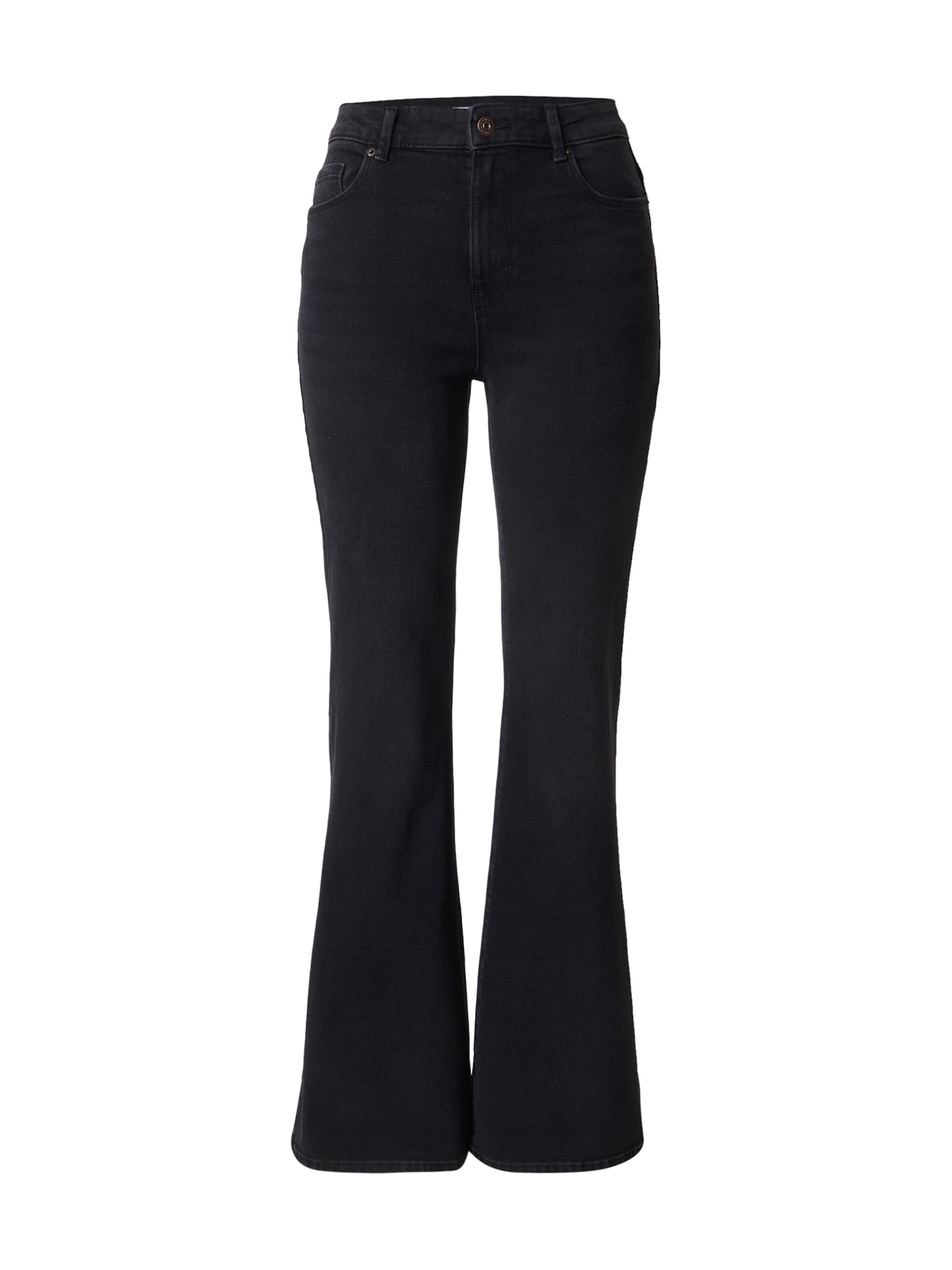 ONLY Rozšírený strih Džínsy 'ONLLANA' - Čierna: predná strana