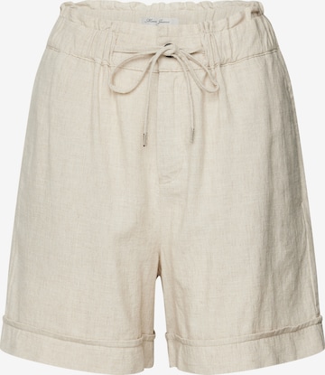 Mavi Loose fit Pants in Beige: front