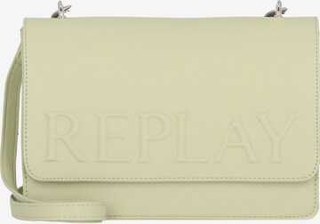 REPLAY Crossbody Bag in Green: front