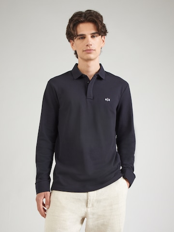 ARMANI EXCHANGE Футболка в Синий: спереди
