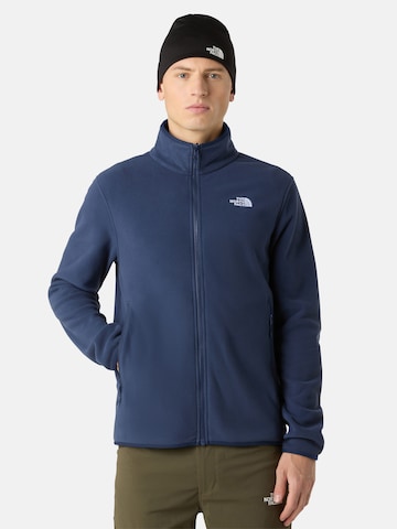 Giacca di pile funzionale 'Glacier' di THE NORTH FACE in blu: frontale