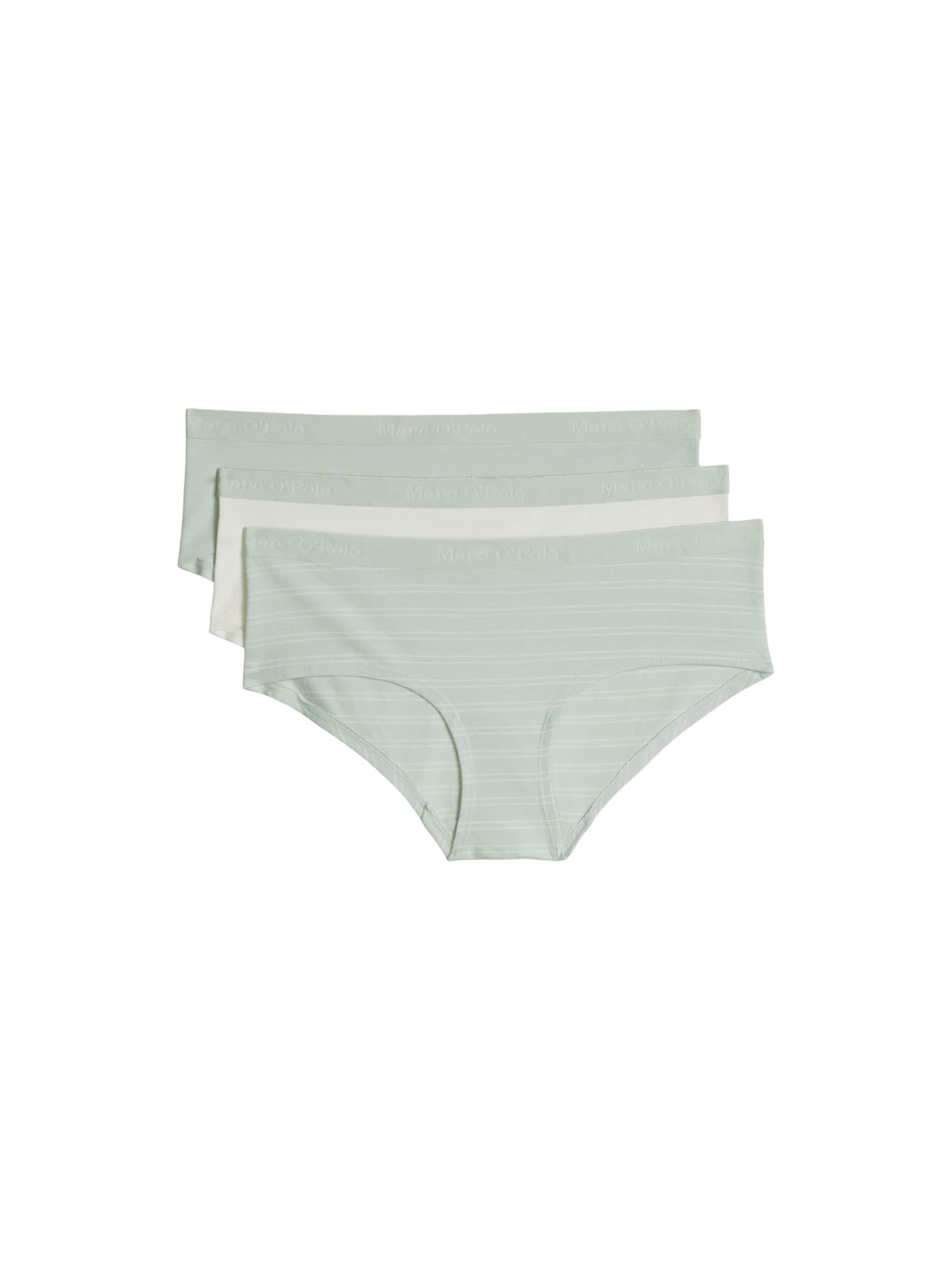 Marc O'Polo Panty ' Essentials ' in Grün: Vorderseite