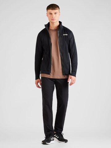 ADIDAS TERREX Athletic Jacket 'Xperior' in Black