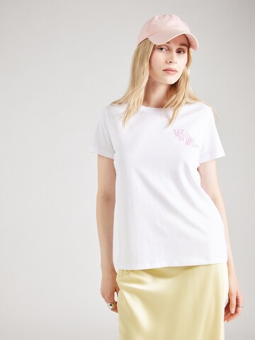 QS T-Shirt in Weiß
