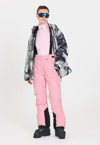 Whistler Regular Sports trousers 'Drizzle' in Pink