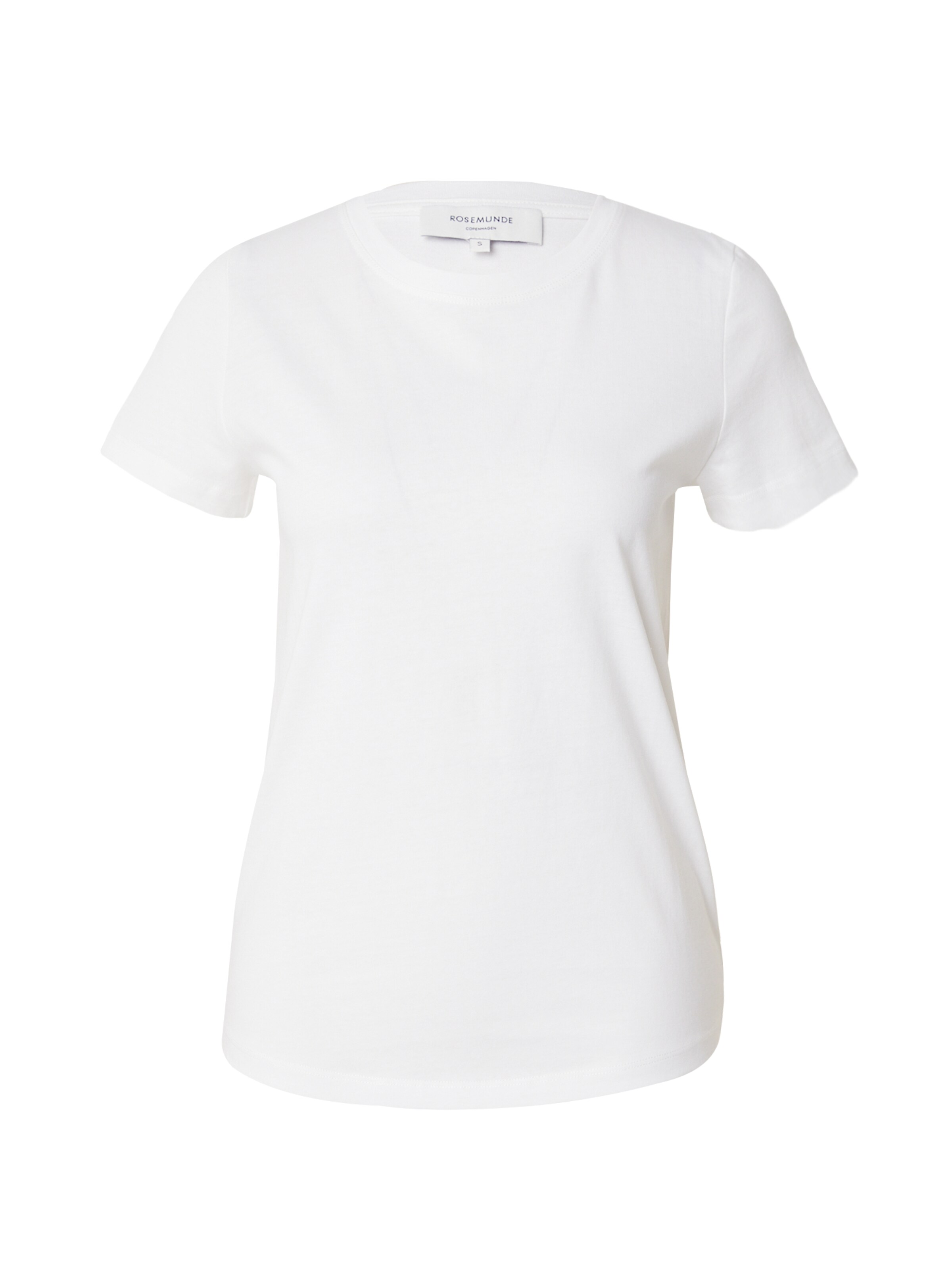 rosemunde - Camiseta en blanco: frente