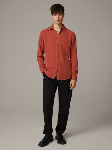 STRELLSON Regular fit Button Up Shirt 'Carver' in Red