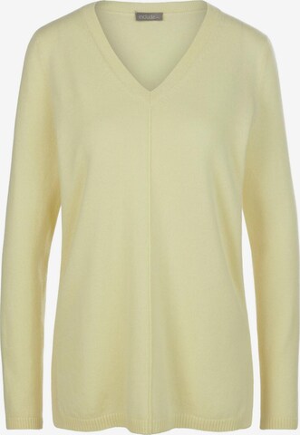 Pull-over include en jaune : devant