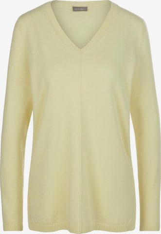 include Strick Cashmere Pullover in Gelb: predná strana