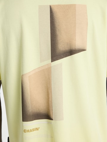 T-Shirt ' Reco ' CHASIN' en jaune