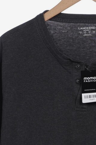 Lands‘ End Sweatshirt & Zip-Up Hoodie in XL in Grey