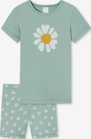 SCHIESSER Pajamas in Green