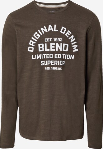 BLEND T-Shirt in Braun: predná strana