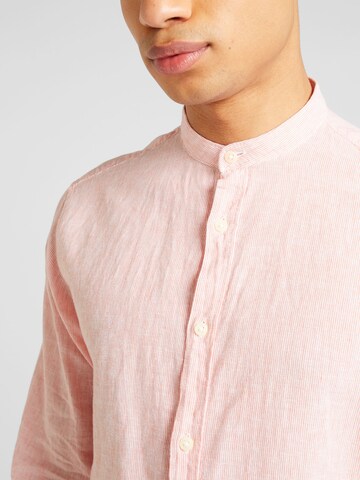 s.Oliver Regular fit Button Up Shirt in Pink