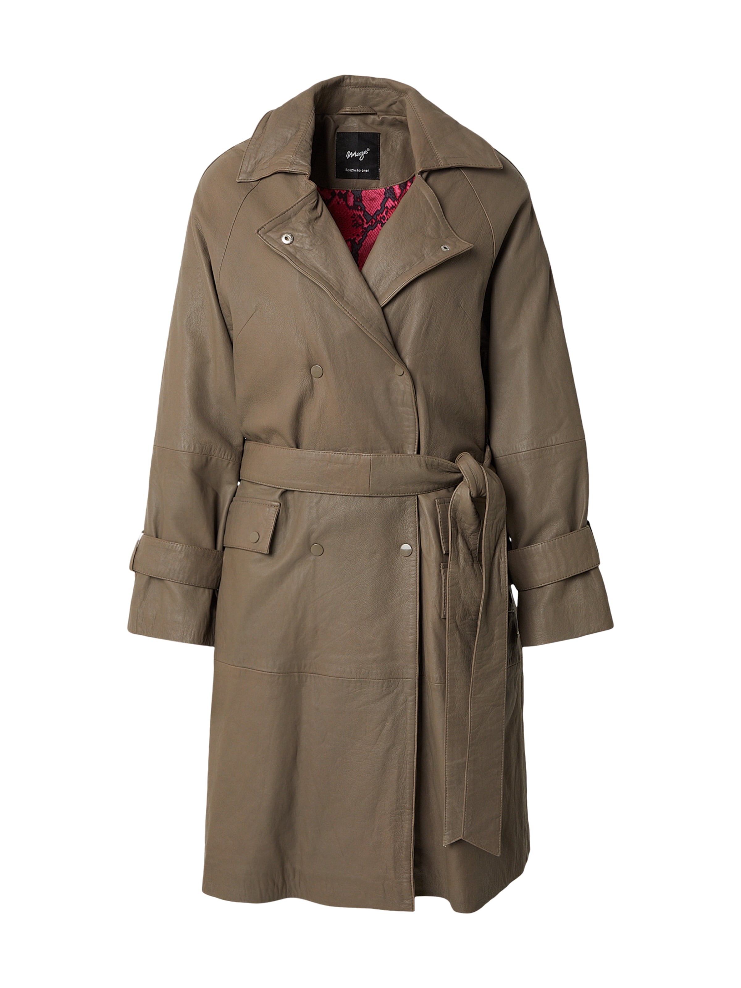 Maze Jacke in Braun: Vorderseite