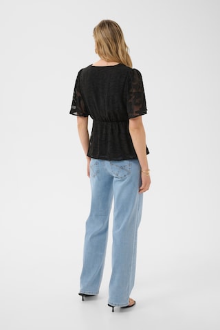 Cream - Blusa 'Sandra' en negro