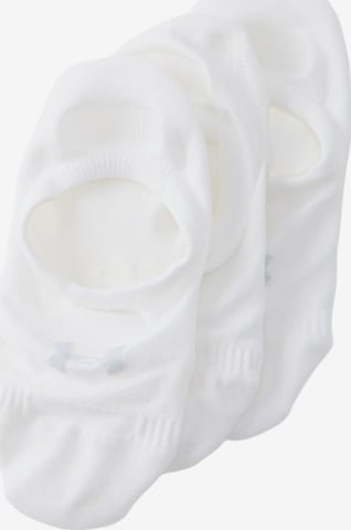UNDER ARMOUR Sportsockor i vit: framsida