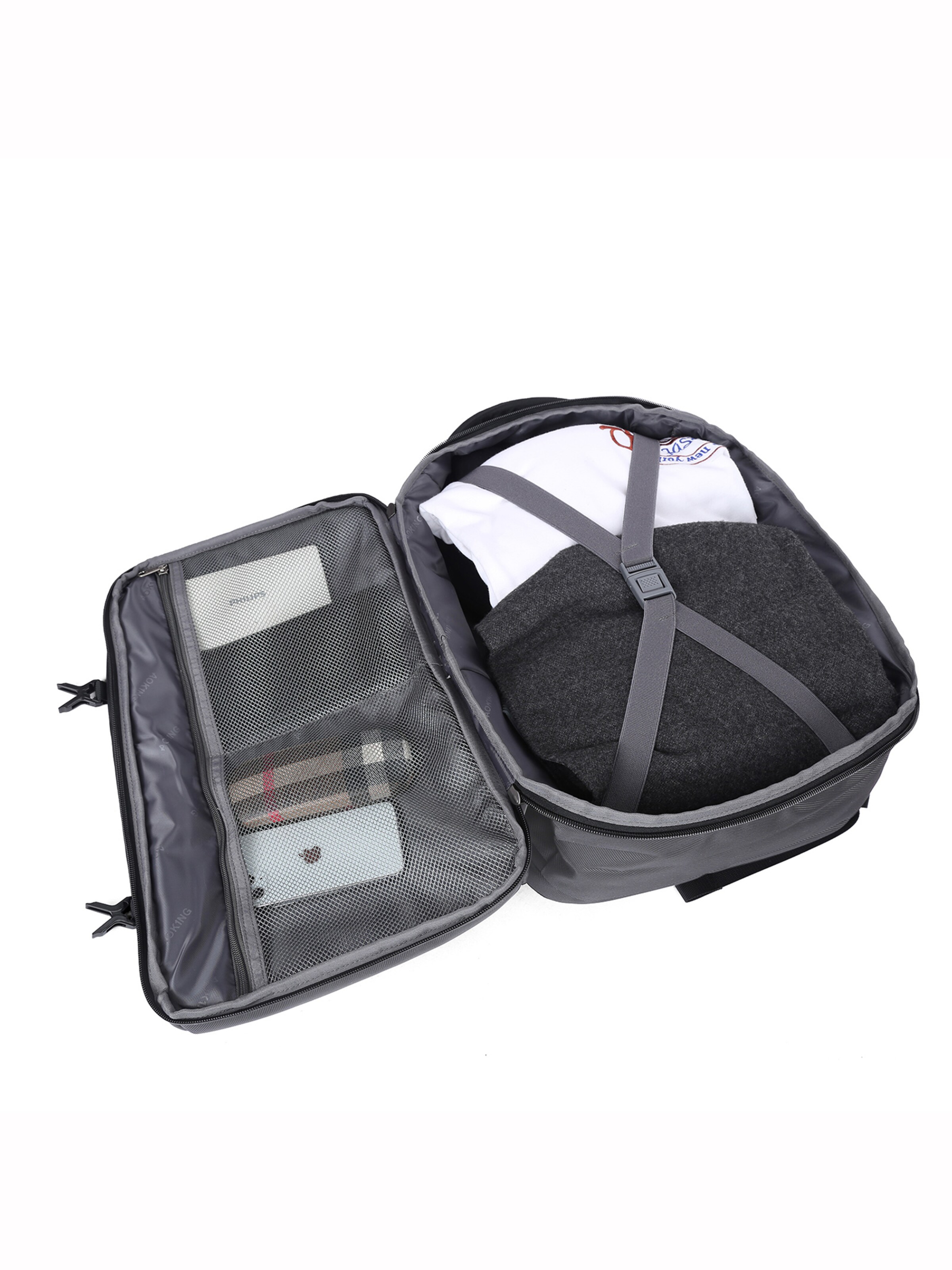 Sac à dos Aoking en gris