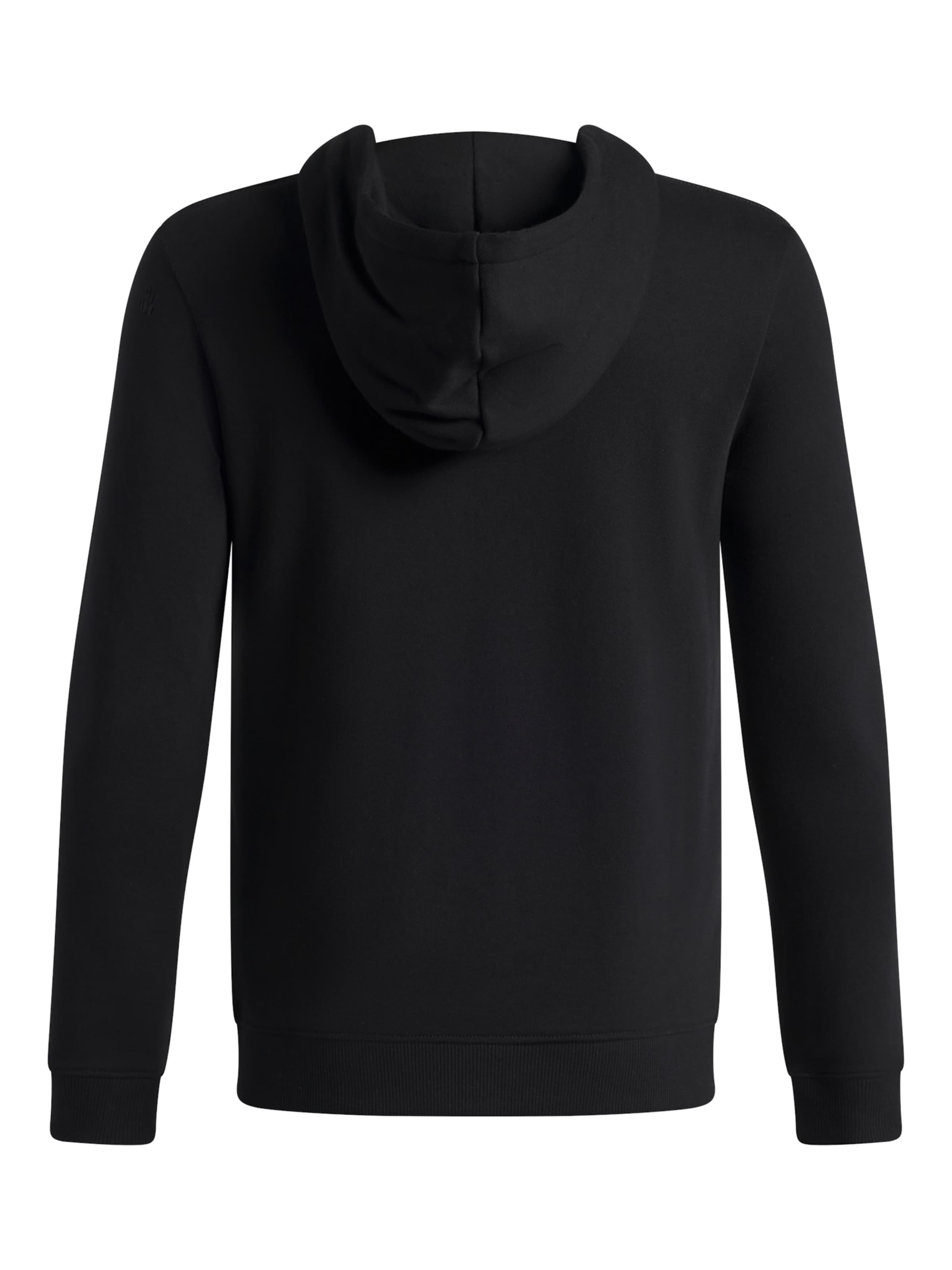 UNDER ARMOUR Sportief sweatshirt 'Rival' in Zwart