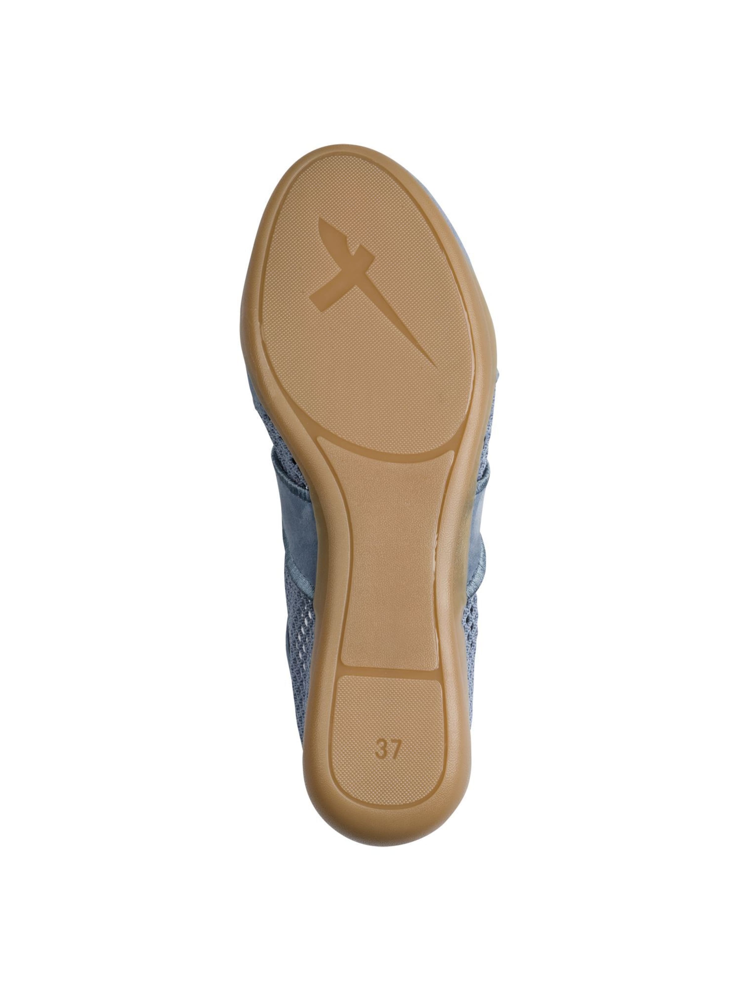 Chaussure de sport à lacets Tamaris en bleu