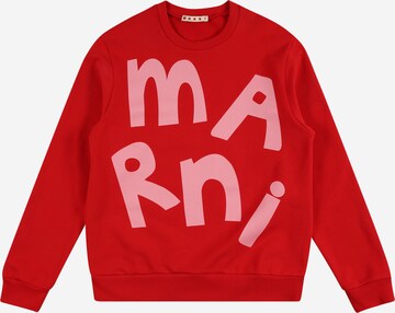 Marni Sweatshirt in Rot: predná strana