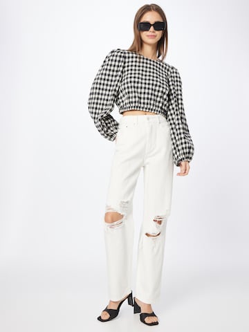 Tally Weijl Wide leg Jeans in White