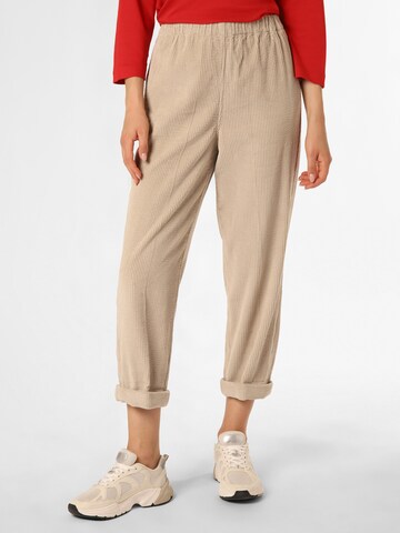 Pantalon 'Padow' AMERICAN VINTAGE en beige : devant