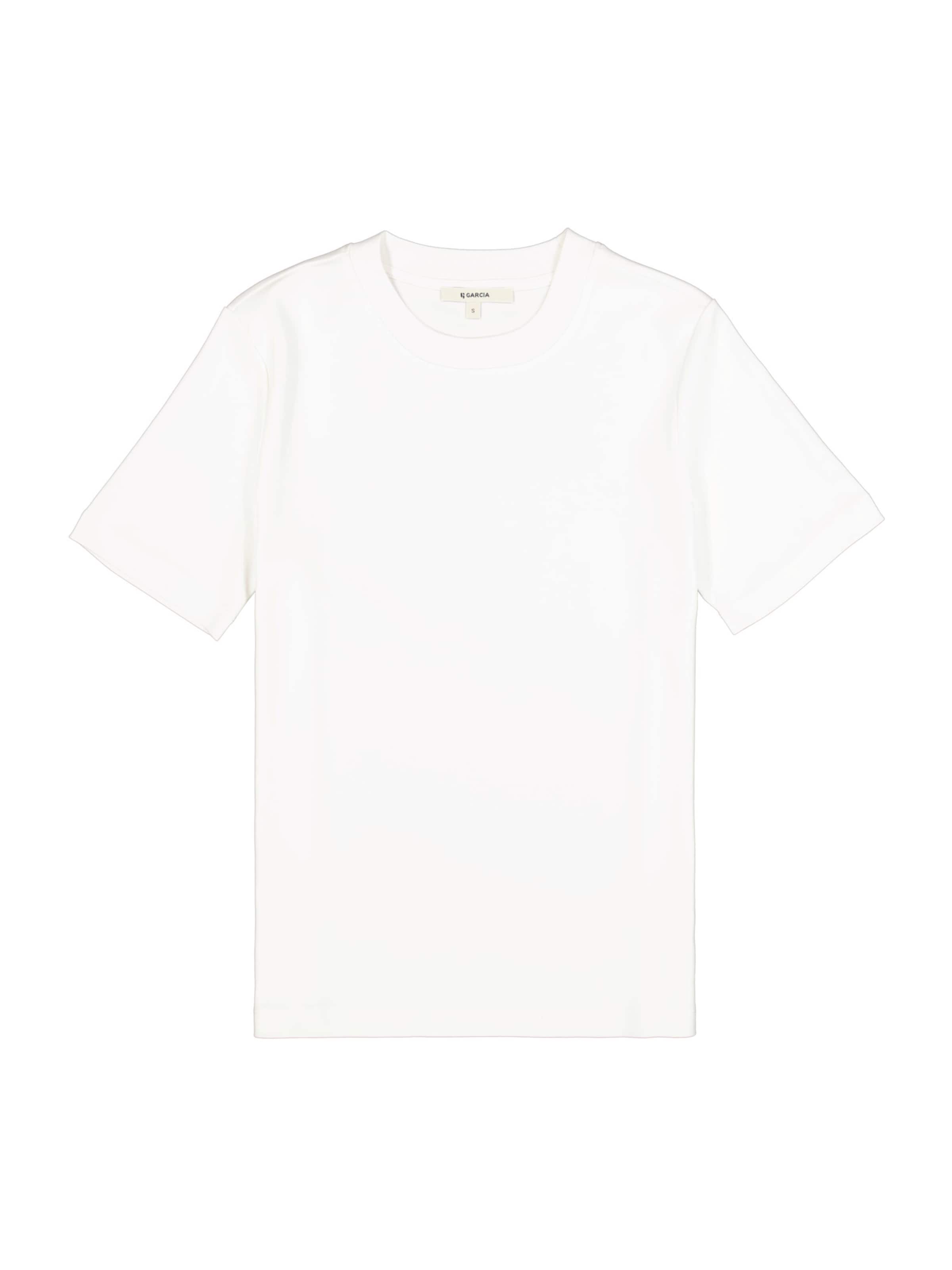Tricou de la GARCIA pe alb: față