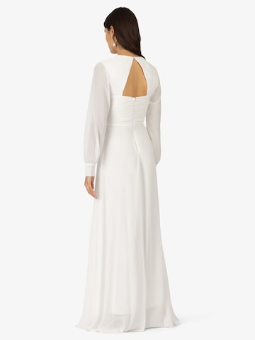 Robe de soirée Kraimod en blanc